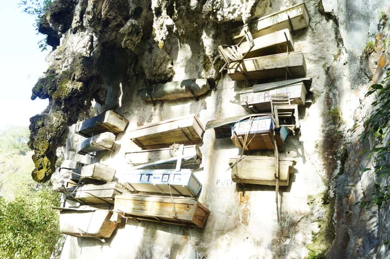 hanging coffins