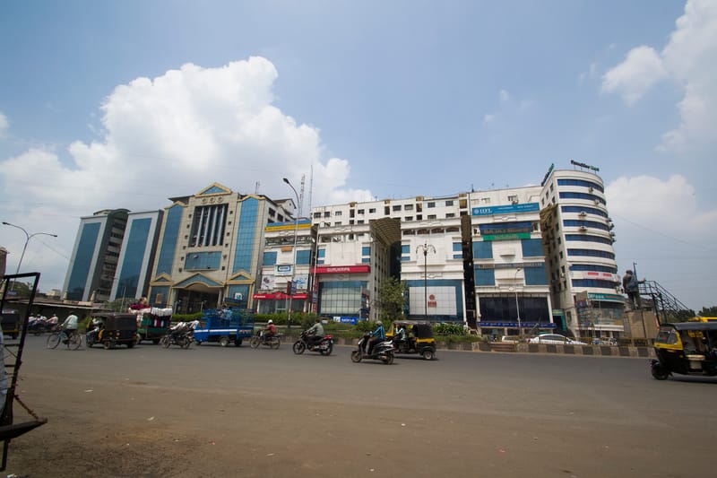 The clean streets of Surat, Gujarat