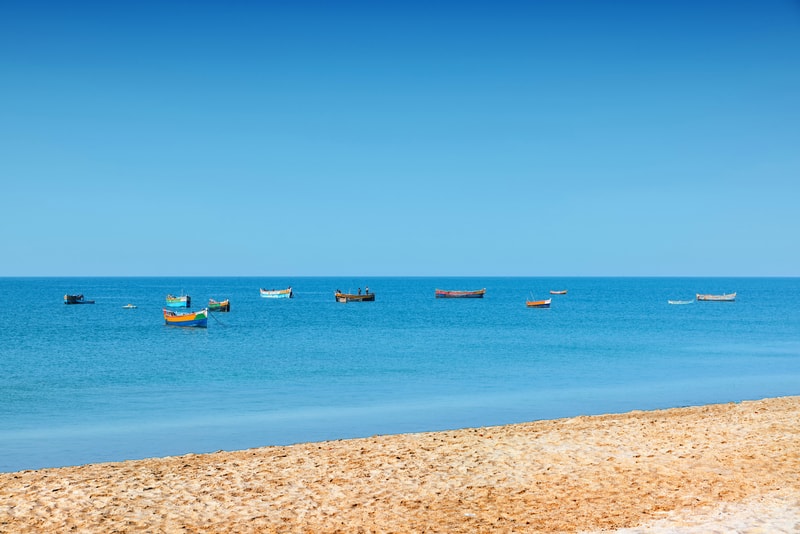 Dhanushkodi Beach