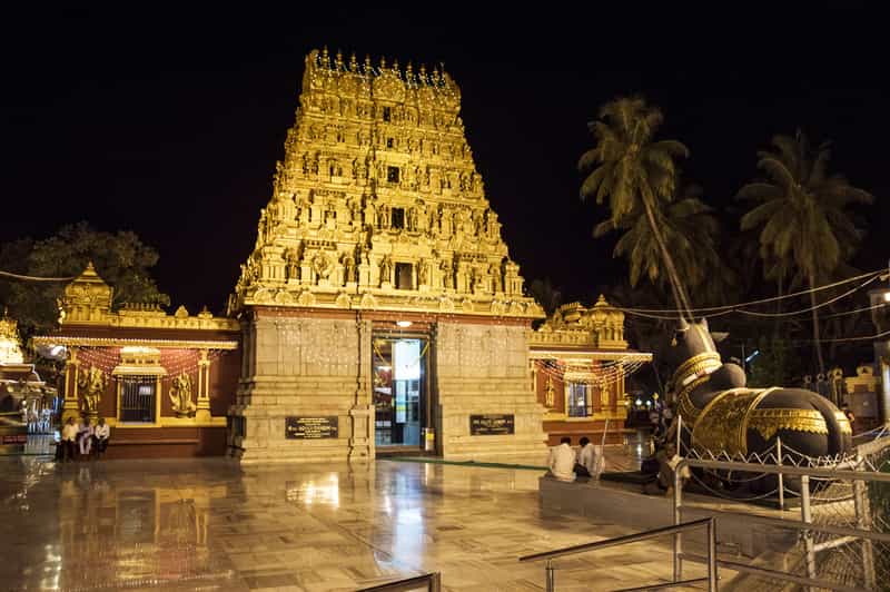 Gokarnath Temple at night