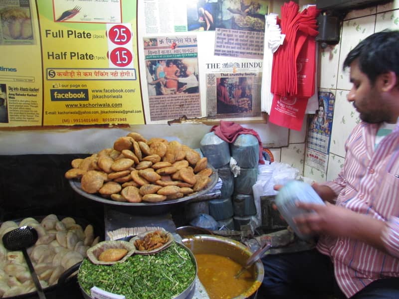 Khasta street food