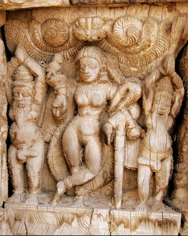 Lord Vishnu in Mohini Avatar