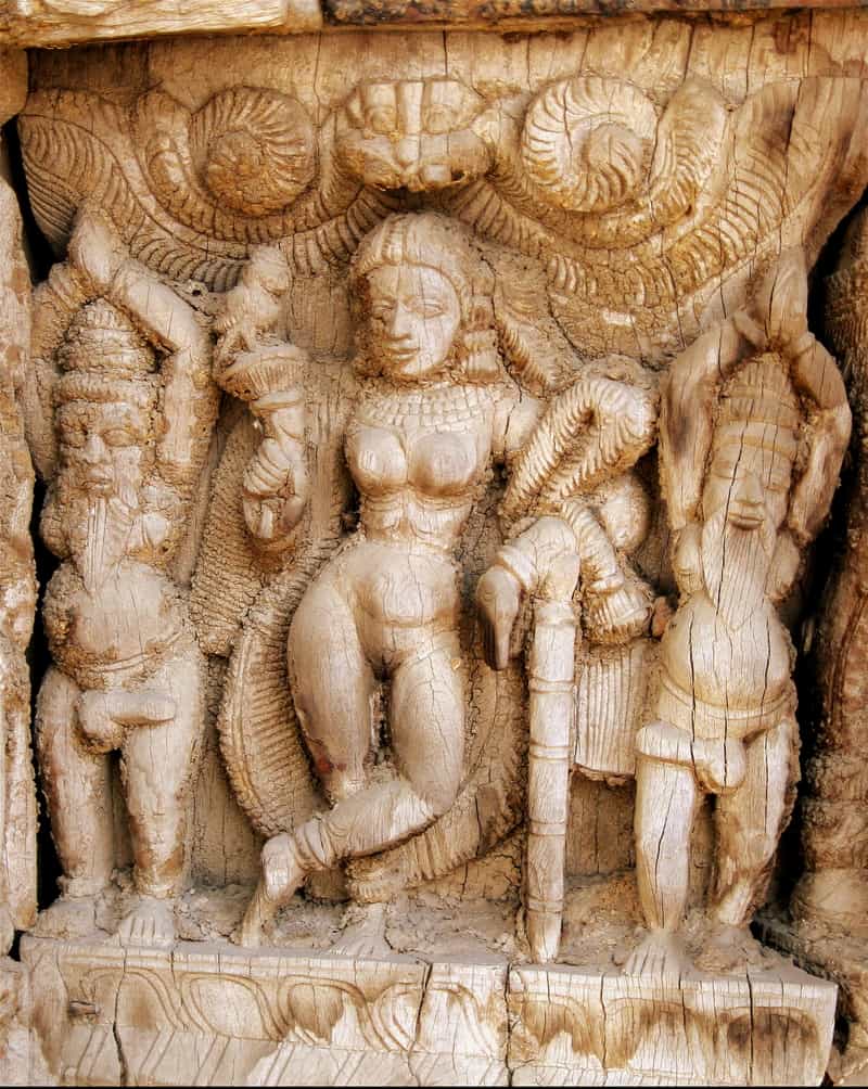 Lord Vishnu in Mohini Avatar