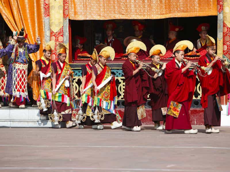  Monks at Rumtek