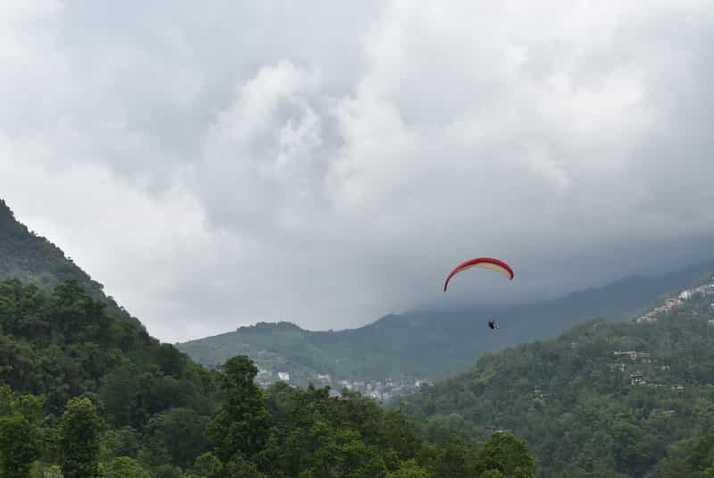 Paragliding in Gangtok