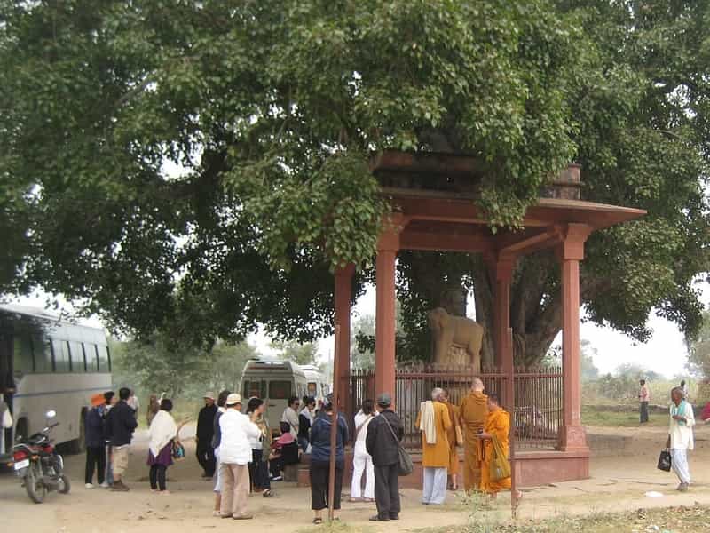 Pilgrims at Sankassa