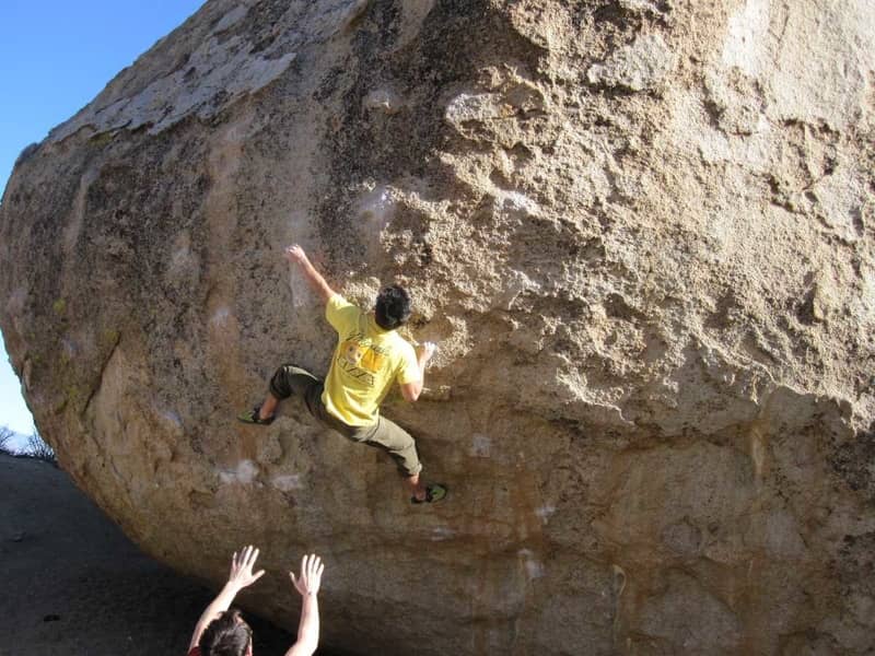 Rock Climbing in Hampi