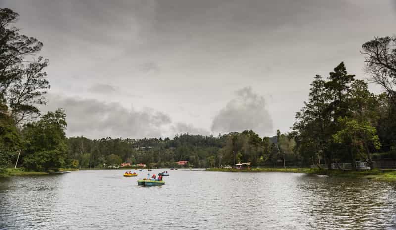 The view from a boat