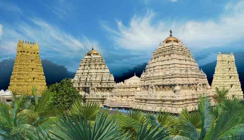 Hindu Narasimha temple at Simhachalam