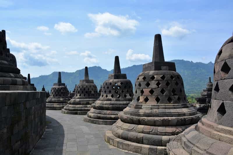 A Tourist Attraction in Indonesia