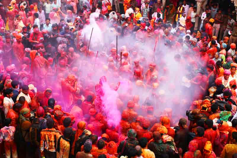 Holi religious festival Celebration