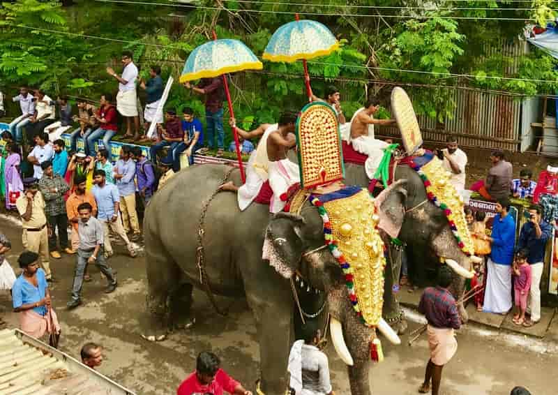 An Onam Procession