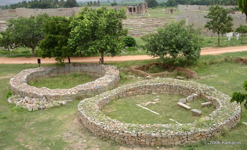 The Granaries in Hampi