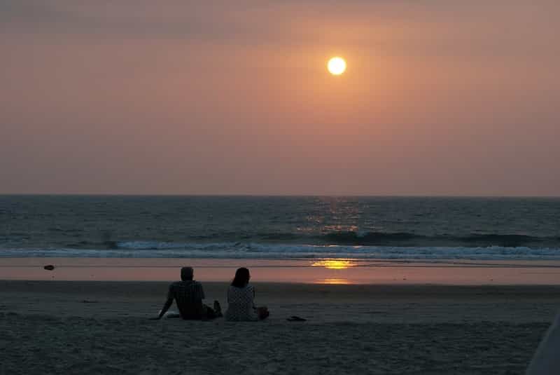 Couple on a Beach in Goa