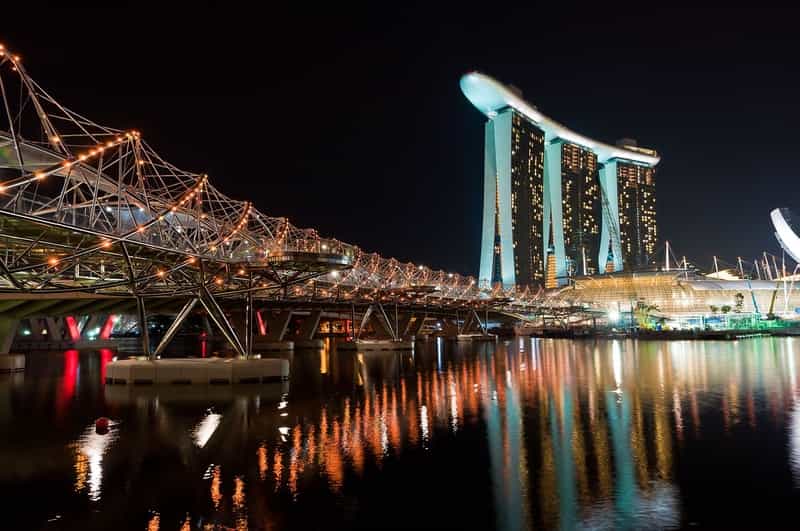 Helix Bridge, Singapore