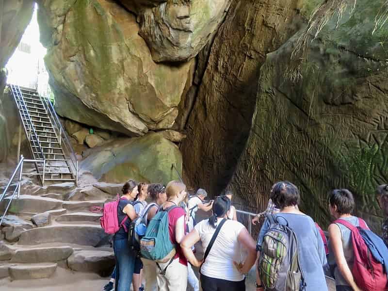 Stunning Petroglyphs at Edakkal