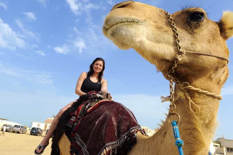 Camel Rides in the Desert at Jaisalmer