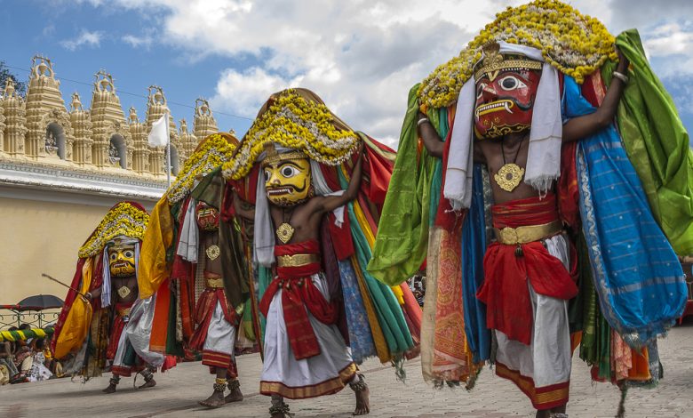 Dussehra celebration in India