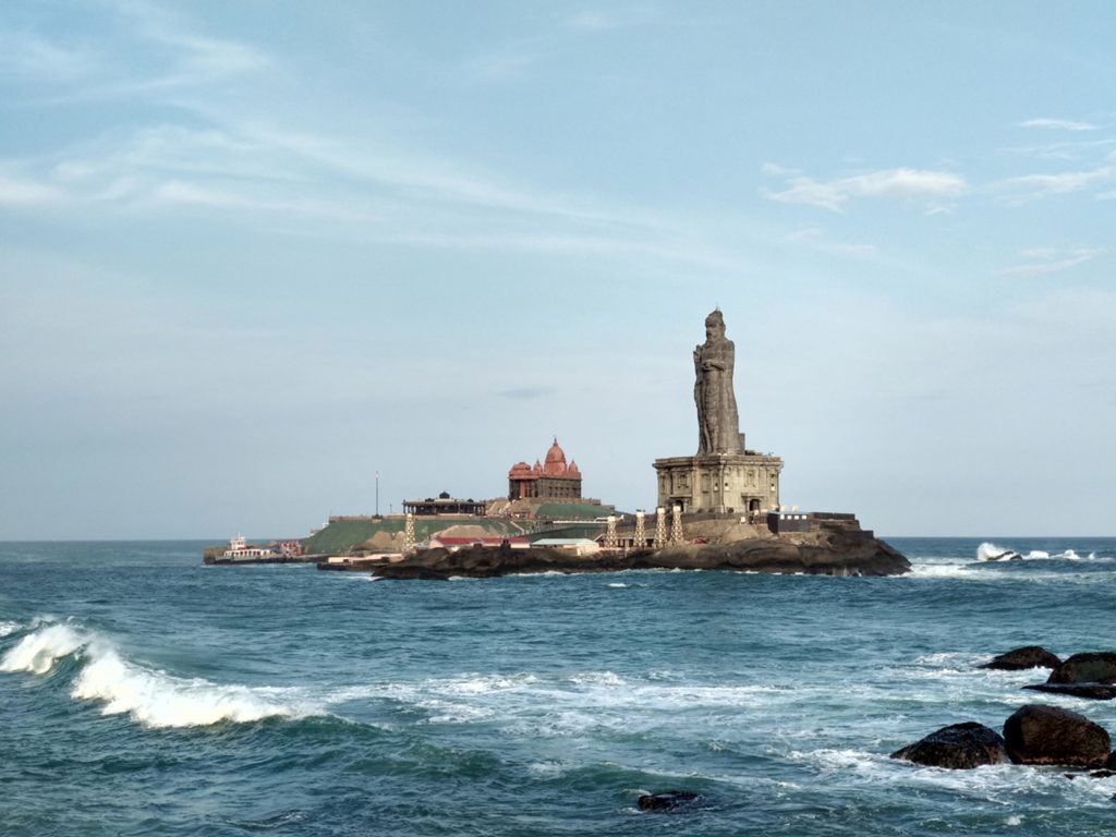 Kanyakumari Beach -best places to visit in December in India