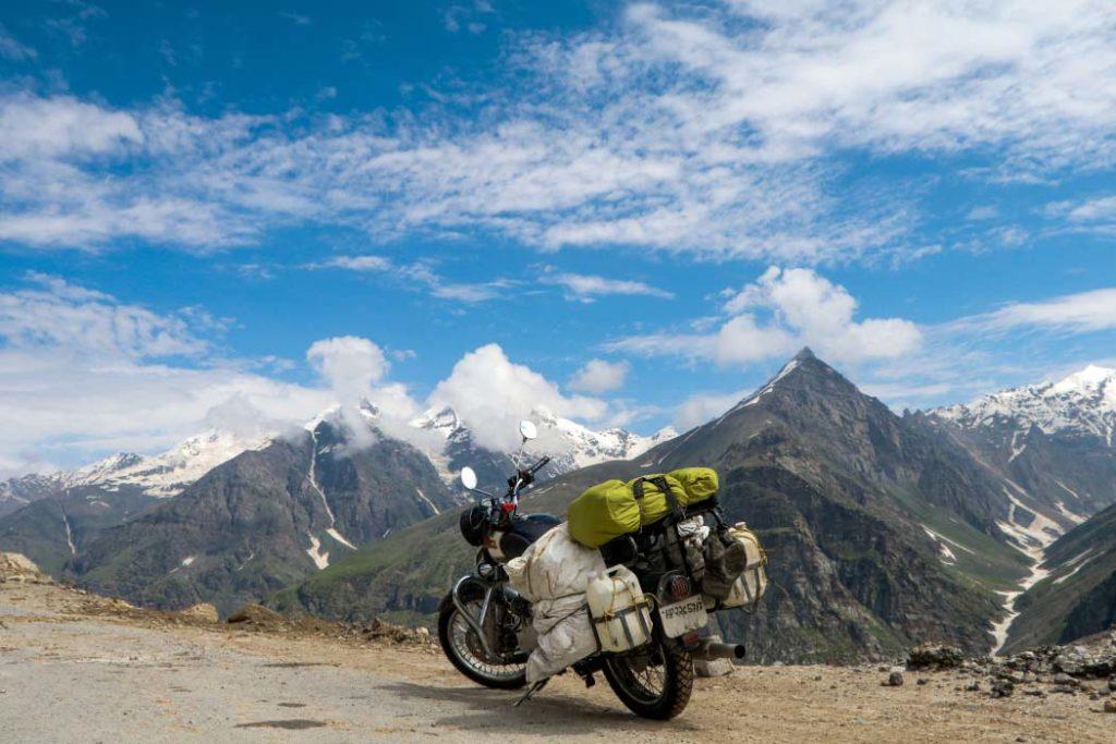 The amazing view of Ladakh in best places to visit in July In India.