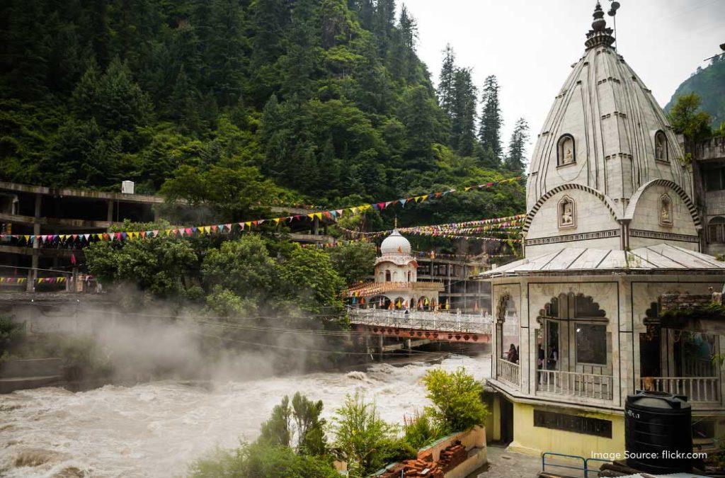 Hot water spring dips