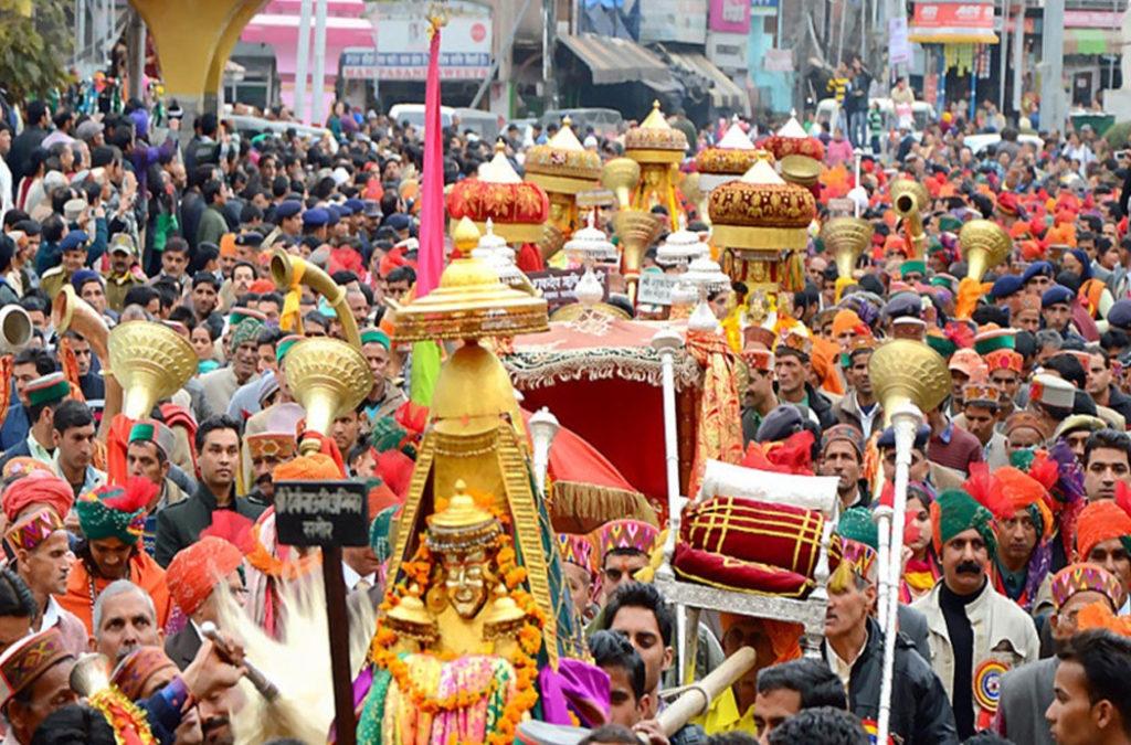 The Paddal ground is where the main fair takes place during the Mandi Shivratri Mela