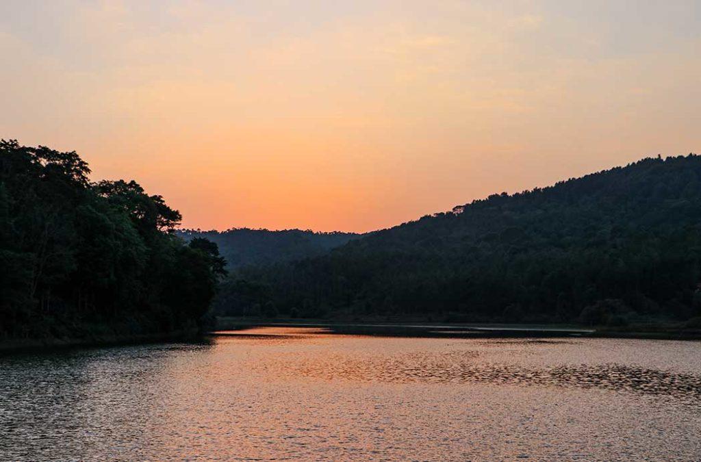 Sunset at Chikmagalur in the Western Ghats