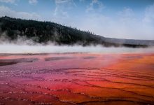 Hot water springs in India