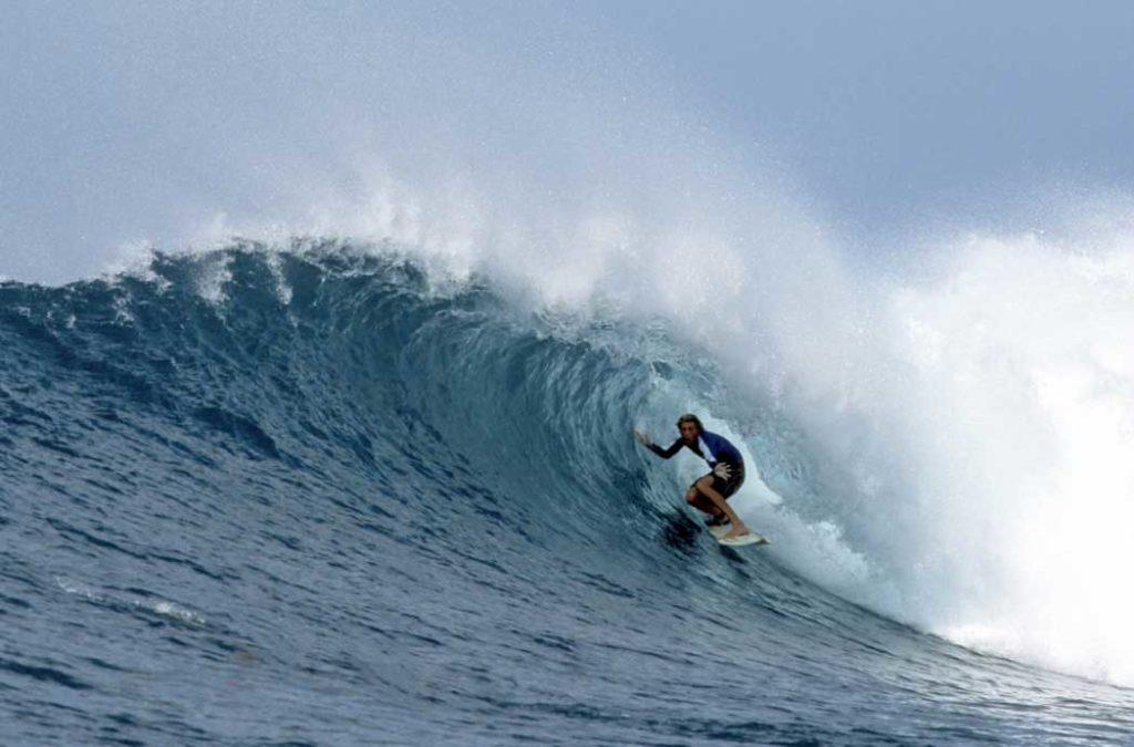 Surfing in India at Little Andamans