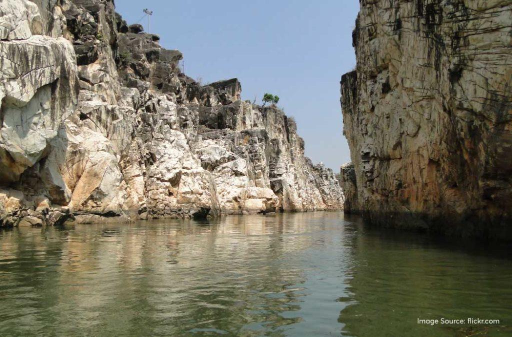 Bhedaghat Dam in Jabalpur