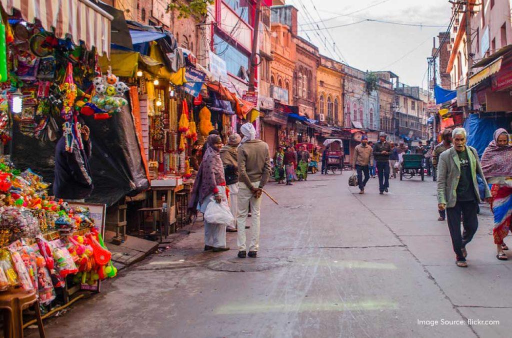 Shopping streets of Jabalpur