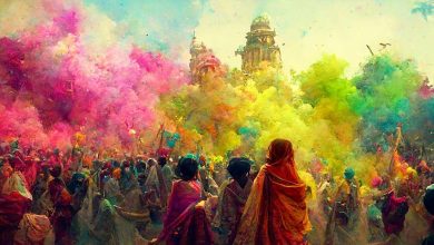 Holi in Mathura