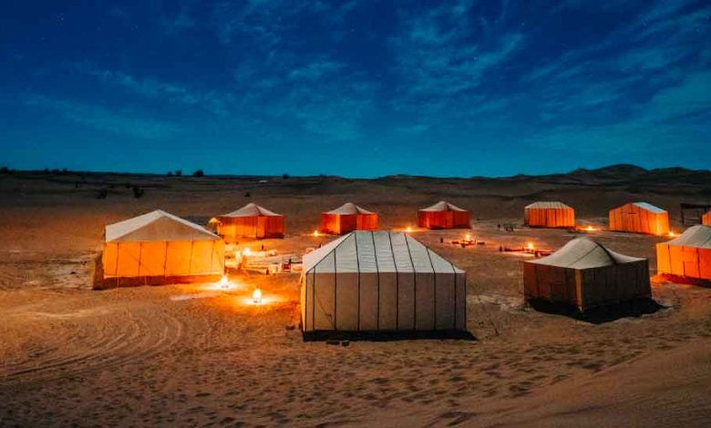 desert camping
