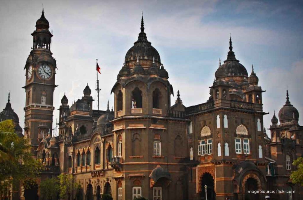 Explore New Palace located near Mahalaxmi Temple, Kolhapur.