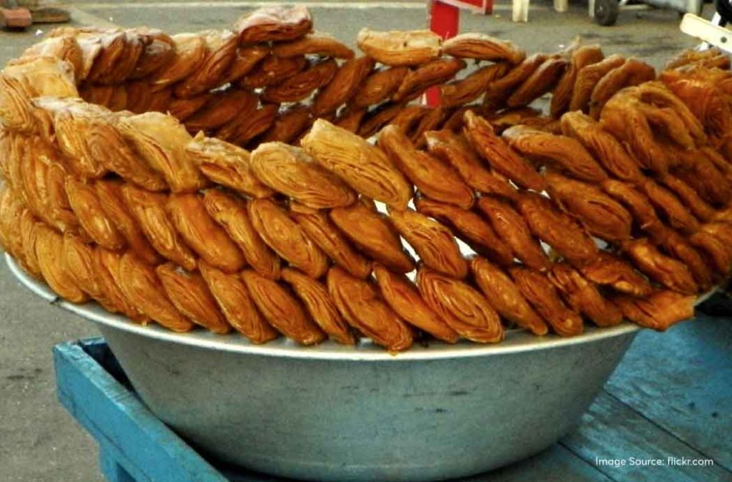 Savour the mouth-watering and crunchy Khaja