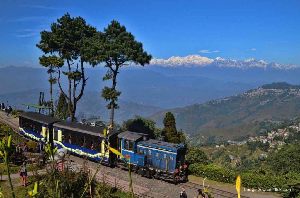 Enjoy the toy train ride in Darjeeling