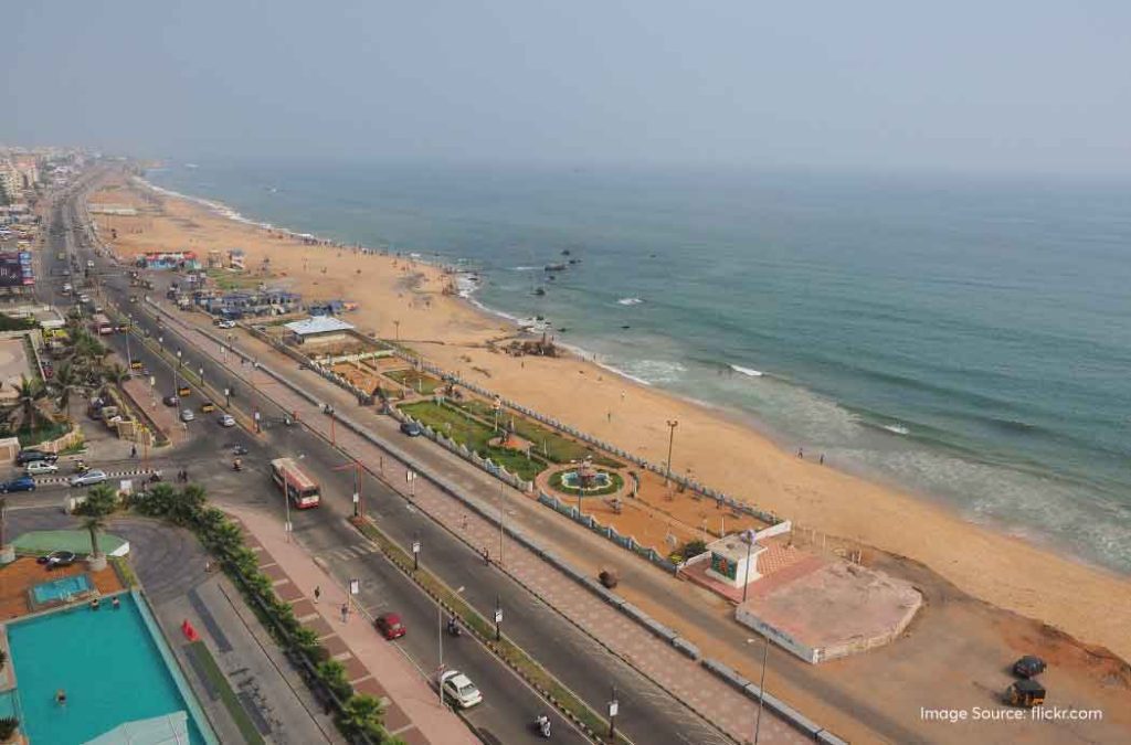 RamaKrishna Beach (RK Beach) is one of the most famous tourist place in Vishakapatnam.