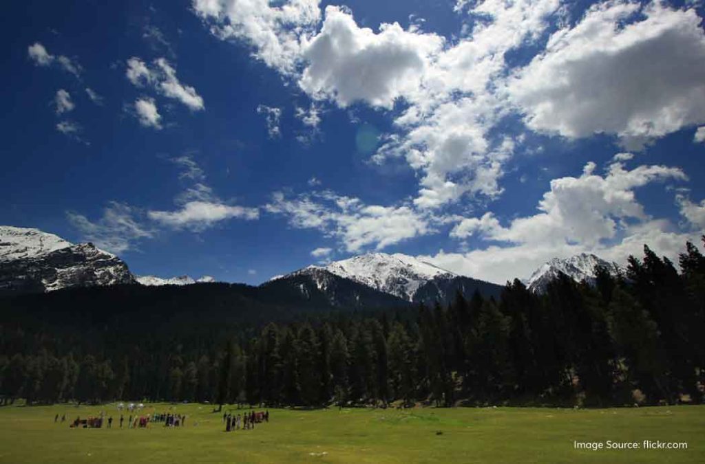 Baisaran Valley is one of the breathtaking places to visit in Pahalgam.