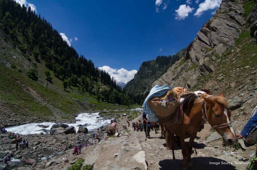 Chandanwari, is one of the adventurous places to visit in Pahalgam,