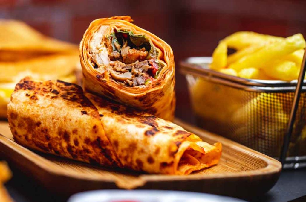Kebab Paratha Roll of Uttar Pradesh is a must have whenever you visit Uttar Pradesh