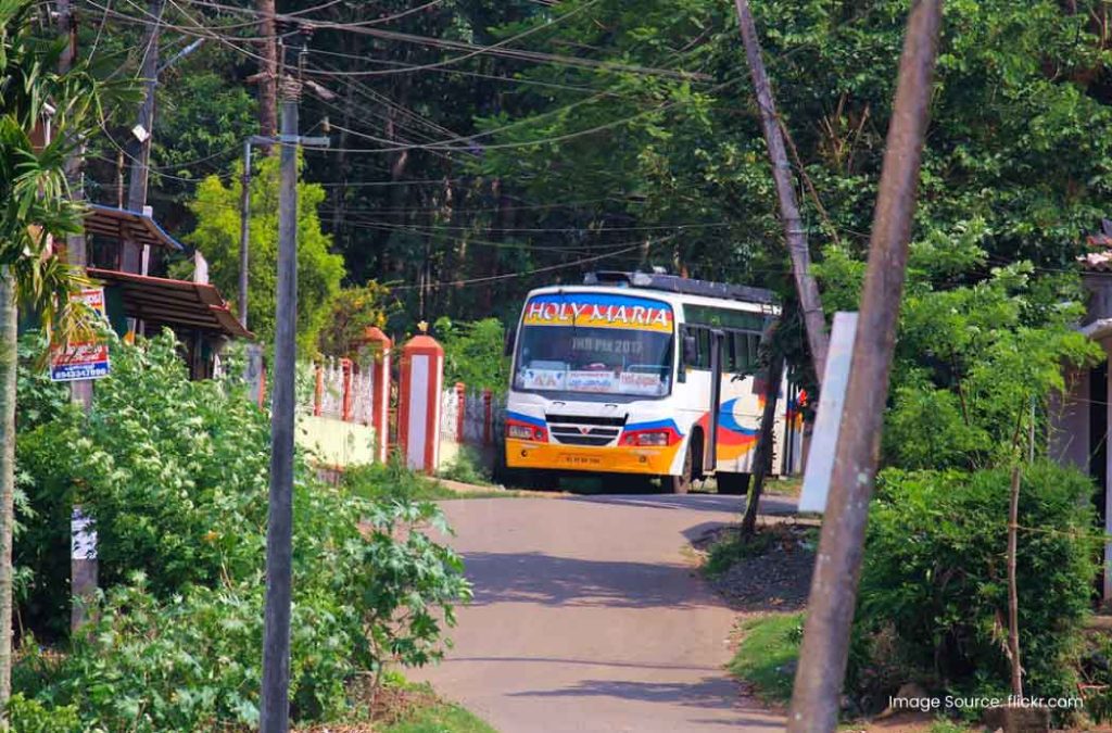 You can take a bus to reach places to visit in Pathanamthitta.