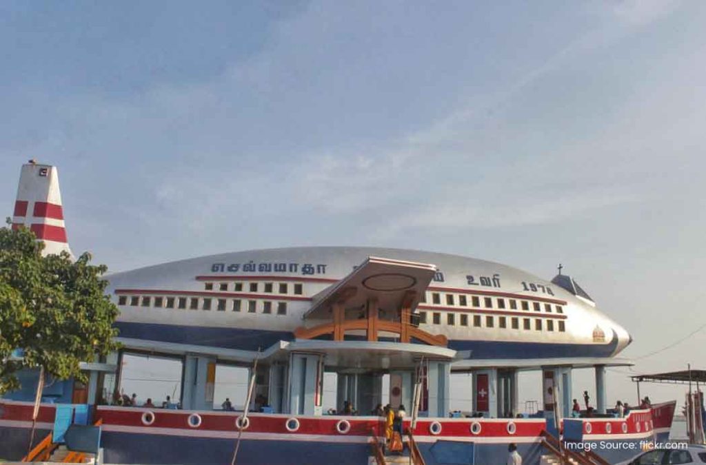 Kappal Matha Charch is one of the unique places to visit in Tirunelveli.