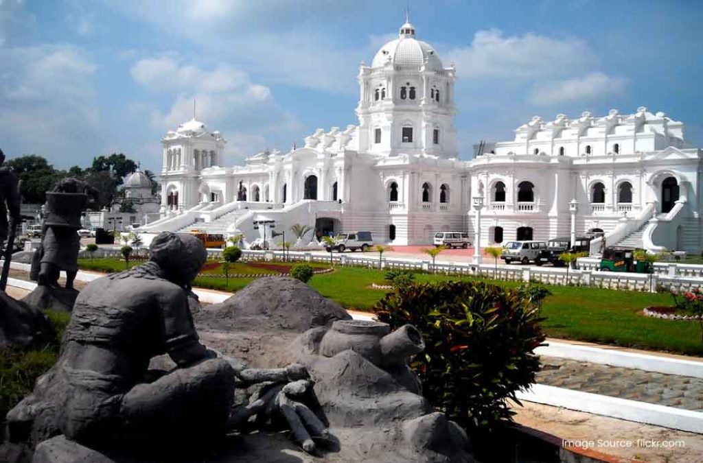 Ujjayanta Palace is one of the best places to Tripura.