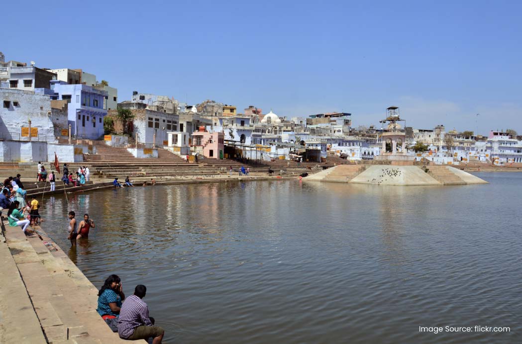 Pushkar Lake is one of the best places to visit near Amer Fort.