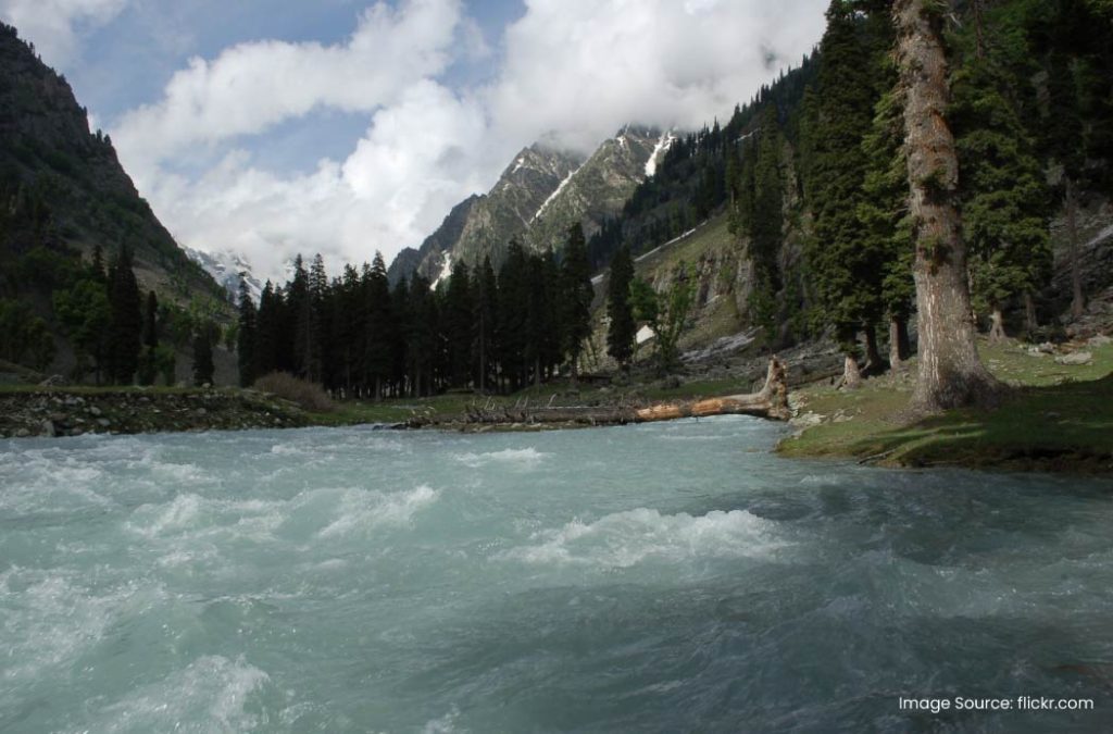 Gangabal Lake is one of the breath-taking places to visit in Sonamarg.