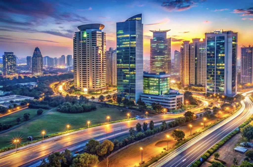 Gurgaon is one of the best place to visit near Red Fort (Lal Quila).