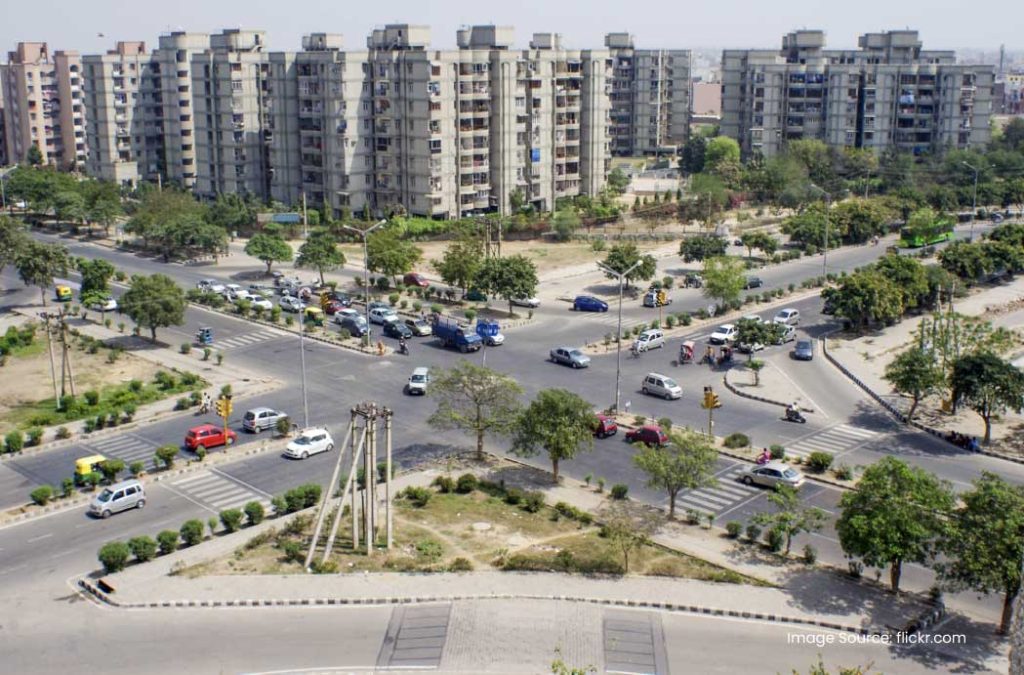 Noida is a famous tourist destination near Red Fort (Lal Quila).