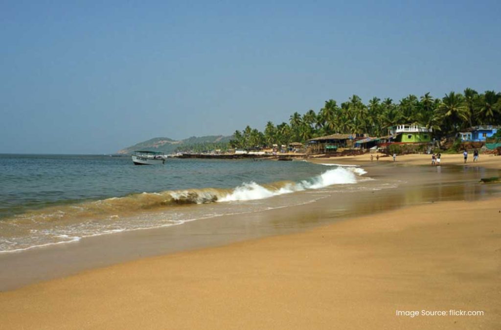 Anjuna Beach is one of the serene beaches near Baga Beach.