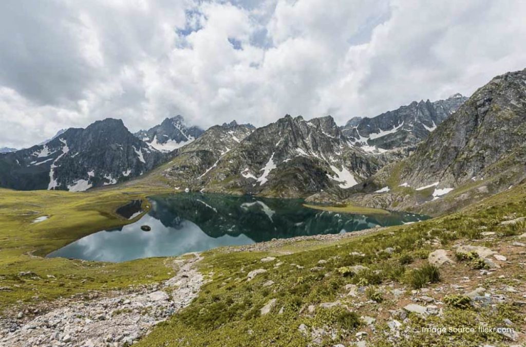 Gadsar Lake is one of the lake places to visit in Sonamarg.