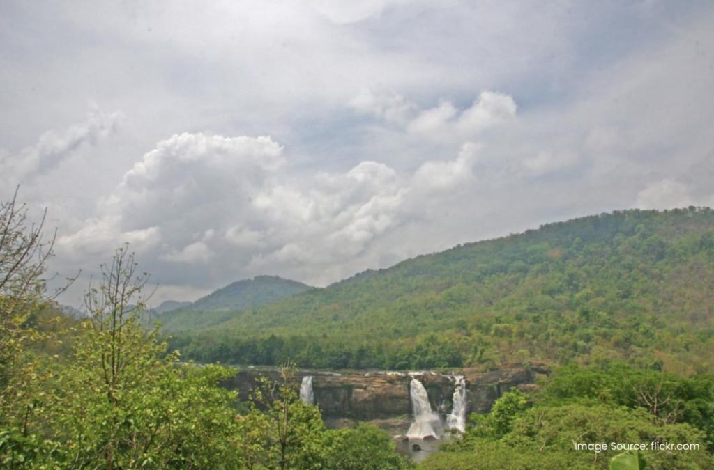 Athirappilly Waterfalls is a perfect palce for adventure lovers.